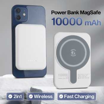 Tollcuudda Power Bank Wireless Magnetic MagSafe PD USB 20W 10000mAh - TC374