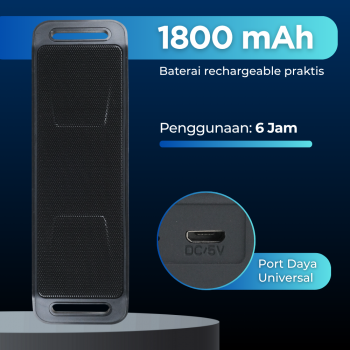 Gambar produk Yinew Speaker Bluetooth Portable Megabass Stereo A2DP 3W - SC-208