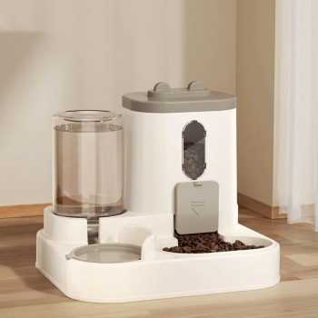 Gambar produk XYNYAN Tempat Makan Minum Anjing Kucing 2in1 Pet Food Water Dispenser - DC-168