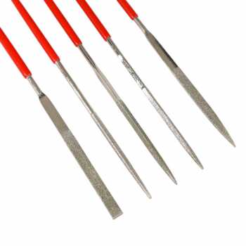 Gambar produk Diamond Needle Files Carving 5 in 1 Pisau Kikir Pahat - JM-FL1-1
