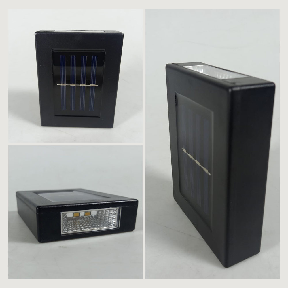 Gambar produk SoFlare Lampu Dinding Solar Outdoor Waterproof Warm White 4 LED - INU150
