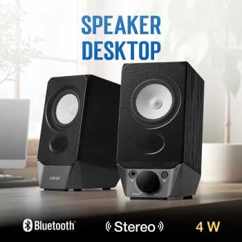 Edifier Speaker Bluetooth Desktop 2.0 Channel USB Sound Card AUX - R19BT