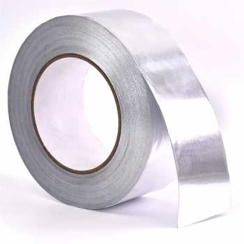 Gambar produk Leams Lakban Aluminium Foil Tape Tahan Panas Anti Bocor 0.6mm 5M 20mm - INU162