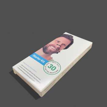 Gambar produk Brease Nasal Dilator Magnetic Patch Anti Snoring 4 Black Moon Clip 30 Pair Patch - JK0091