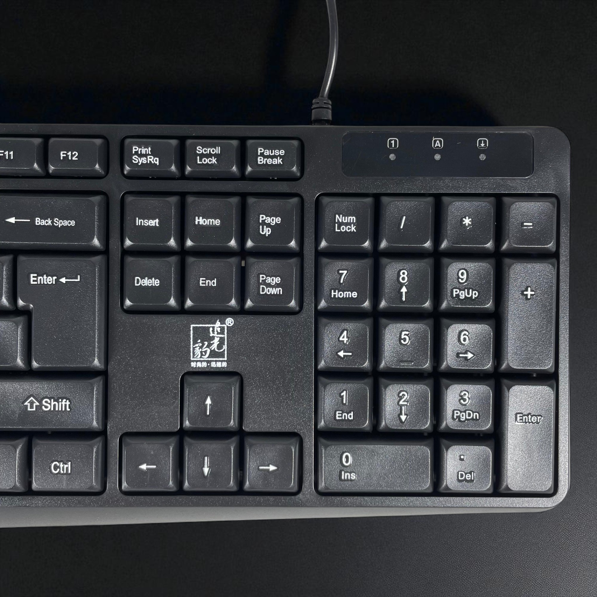 Gambar produk ZGB Set Keyboard Mouse Wired Universal Waterproof 1000 DPI - Q9B