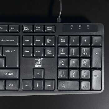 Gambar produk ZGB Set Keyboard Mouse Wired Universal Waterproof 1000 DPI - Q9B