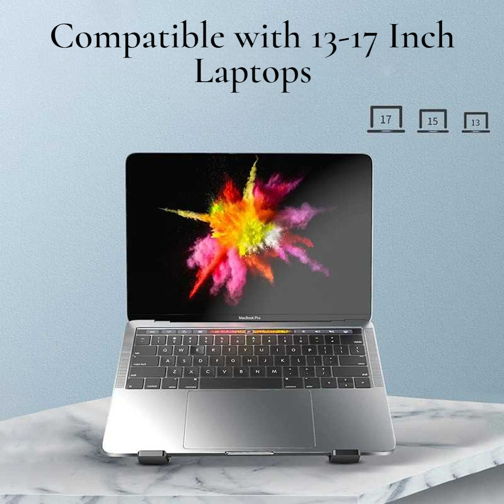 Gambar produk DANYCASE Laptop Stand Aluminium Foldable with Cooling Fan - DC1316