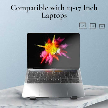 Gambar produk DANYCASE Laptop Stand Aluminium Foldable with Cooling Fan - DC1316
