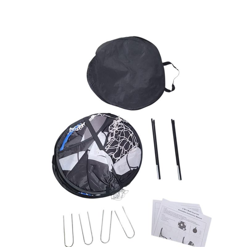 Gambar produk Januel Gawang Sepak Bola Portable Goals Soccer Training Equipment 2in1 - Jn43