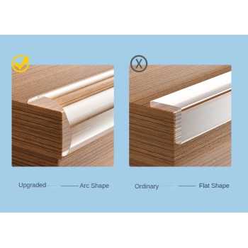 Gambar produk SFT Lakban Pelindung Benturan PVC Anti Collision Edge Safety Strip 5M 10x2.5mm - SF-5