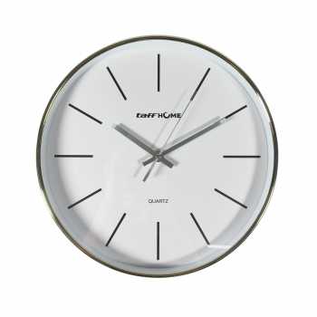 Gambar produk TaffHOME Jam Dinding Bulat Silent Movement Quartz Model Modern 29cm - H6589