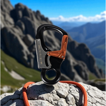 Gambar produk CLIWIZ Karabiner Panjat Tebing Outdoor Anchor Rope Lock Safety 35KN - 1019