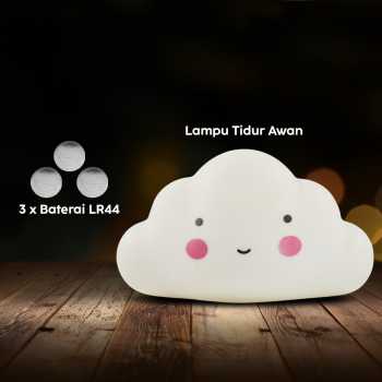 Gambar produk FGHGF Lampu Tidur LED Anak Karakter Lucu 1W Awan - FGH01