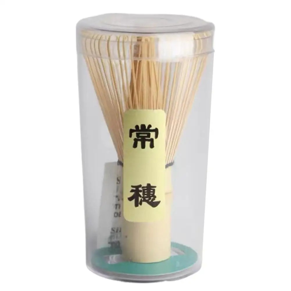 Gambar produk Baiben Li Chasen Bamboo Whisk Matcha Pengaduk Teh Jepang 56 Tangkai - B58