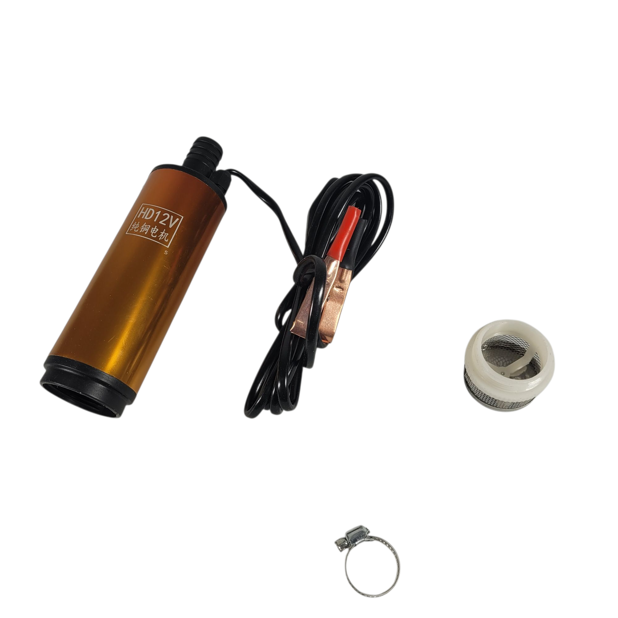 Gambar produk JSV Pompa Sedot Bensin Oli Mobil Elektrik Transfer Pump 51mm 12V 32L/m - JS-12
