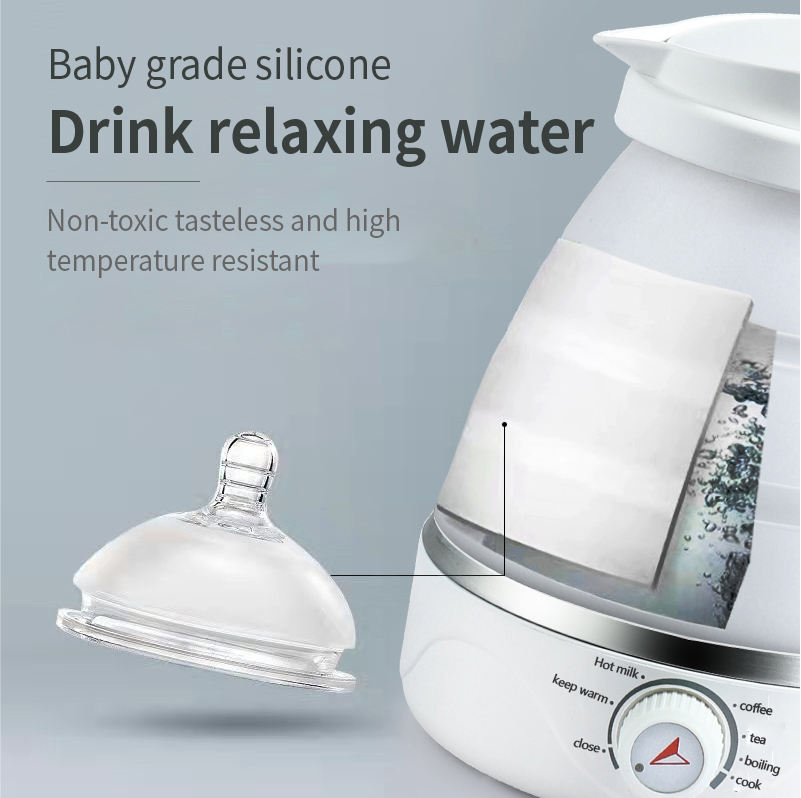 Gambar produk FMA Mini Portable Stainless Steel Folding Travel Kettle 600ml - ZDTW-6