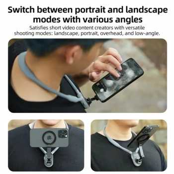 Gambar produk TELESIN Strap Kalung Smartphone Magnetic Neck Holder Mount Magsafe - MNM-001-B