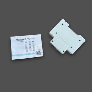 Gambar produk Taffware Din Rail 1P WiFi Circuit Breaker Smart TUYA kWh Meter Timer - 1P-J-63