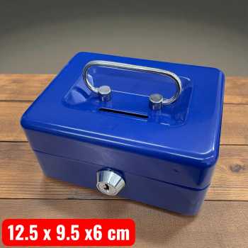 TaffGUARD Kotak Brankas Uang Safebox Key Lock 12.5x9.5x6cm - JJZS67