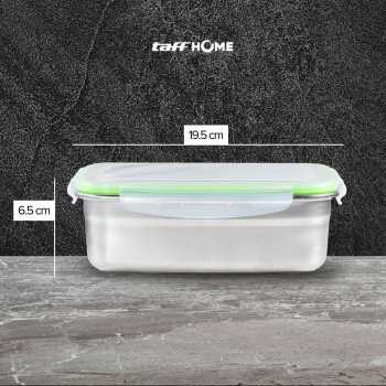 Gambar produk TaffHOME Kotak Makan Anti Tumpah Lunch Box Stainless Steel 304 850ml - KT046