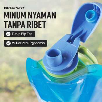 Gambar produk TaffSPORT Botol Minum Lipat Camping Hiking Drinking Bottle 700ml - S29