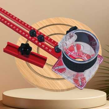 Gambar produk TOHR Alat Bantu Alur Potong Kayu Multifungsi Milling Groove Bracket - TO050