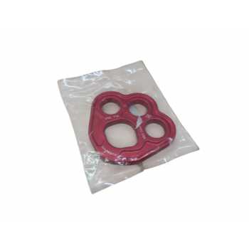 Gambar produk NATURY Paw Rigging Plate Descender Ring Climbing 3 Hole 50KN - NT-50