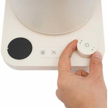 Gambar produk RYZN Teko Listrik Kopi Pemanas Air Leher Angsa Pour Over 1200W 900ml - KT90 Pro