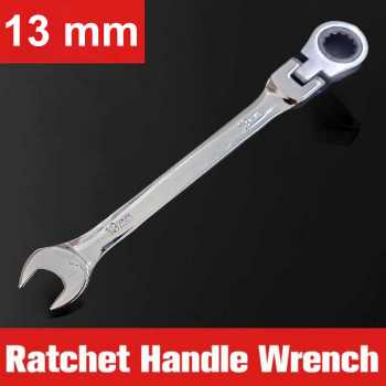 OLOEY Kunci Pas Dual Head Combination Ratchet Wrench Flexible Head - CL6-24
