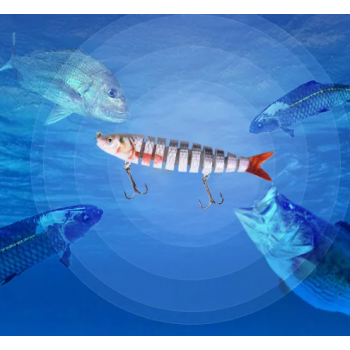 Gambar produk MINNOW Umpan Pancing Ikan Sinking Wobblers Fishing Lures Jointed 10CM - 45D