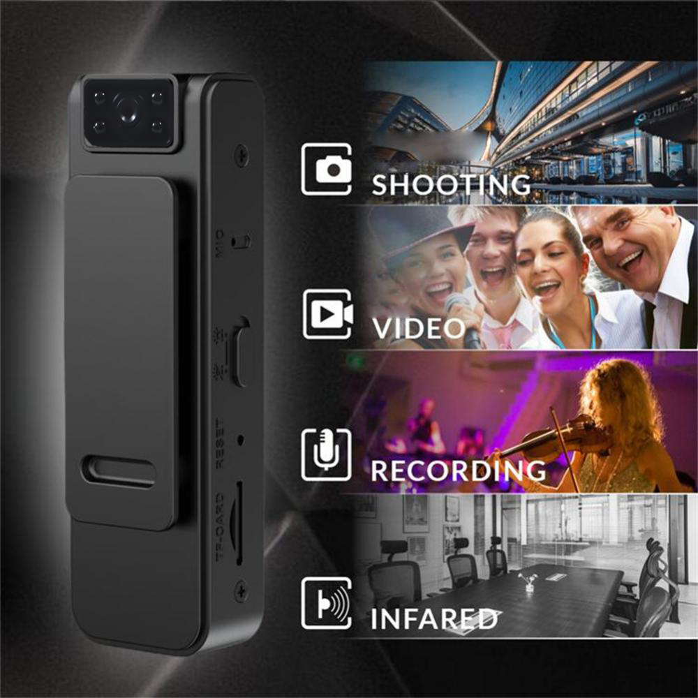 Gambar produk Centechia Spy Camera Full HD 1080p Night Vision Rotateable with Clip - A19