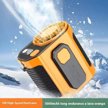 Gambar produk MOLITS Kipas Angin Pinggang Portable Waist Fan 10 Speed 5000mAh - MO2