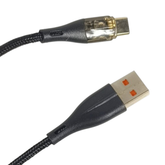 Gambar produk USJ Kabel Charger USB ke Type C Fast Charging 100W 1.5M - 574