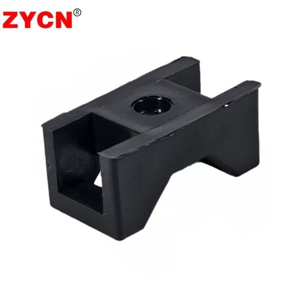 Gambar produk ZYCN Dudukan Kabel Ties Cable Tie Mount Fixed Saddle Nylon 100 PCS - HC7-M5