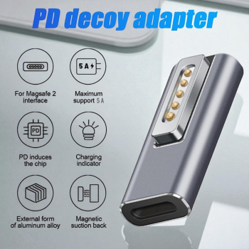Gambar produk BLUELANS Adapter USB Type C to MagSafe 2 PD Fast Charger MacBook 5A - BL-91003
