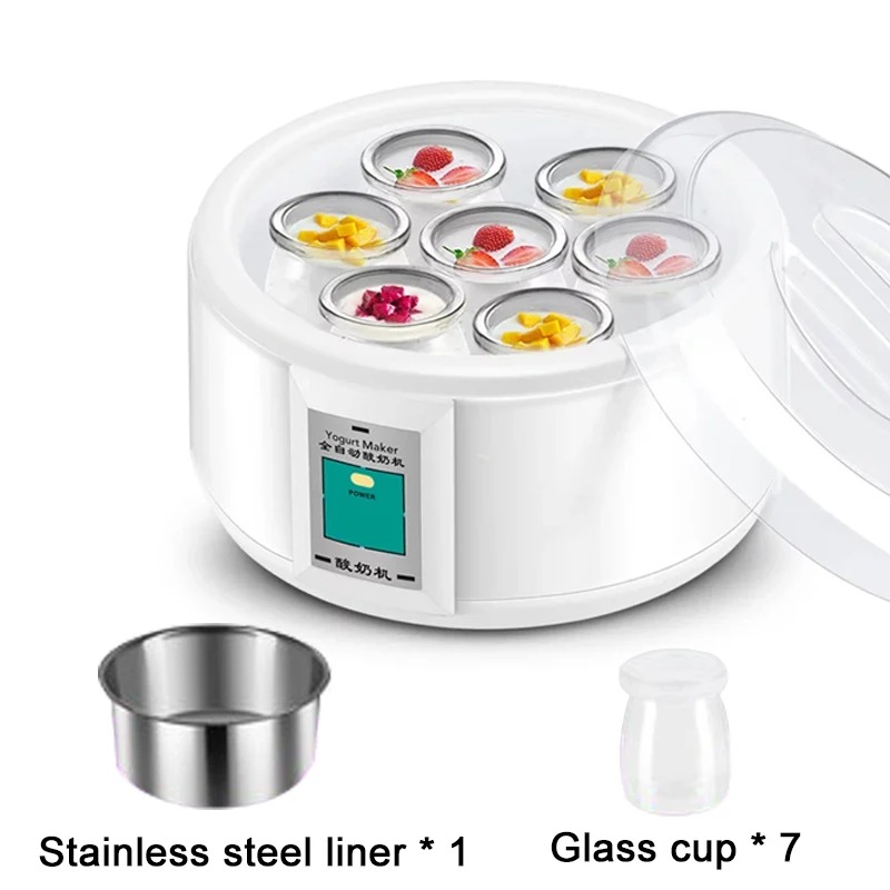 Gambar produk DMWD Mesin Pembuat Yogurt Maker Electric 1.5L 15W with 7 Split Cup - DM145