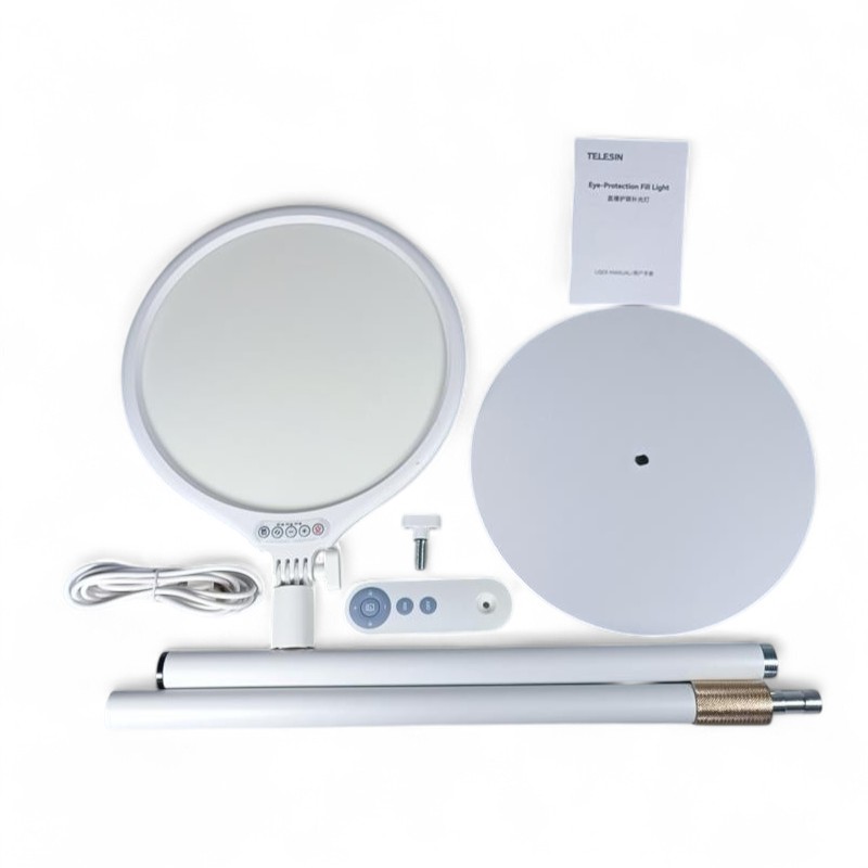 Gambar produk TELESIN Lampu Fill Light Dimmable 3in1 Temperature Flicker Free Floor Version - P5-BGD