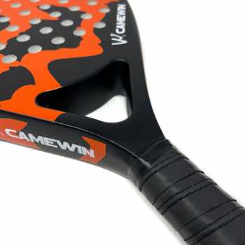 Gambar produk CAMEWIN Raket Padel Teardrop Carbon Glass Fiber 3.8cm Thickness 360g - 4003