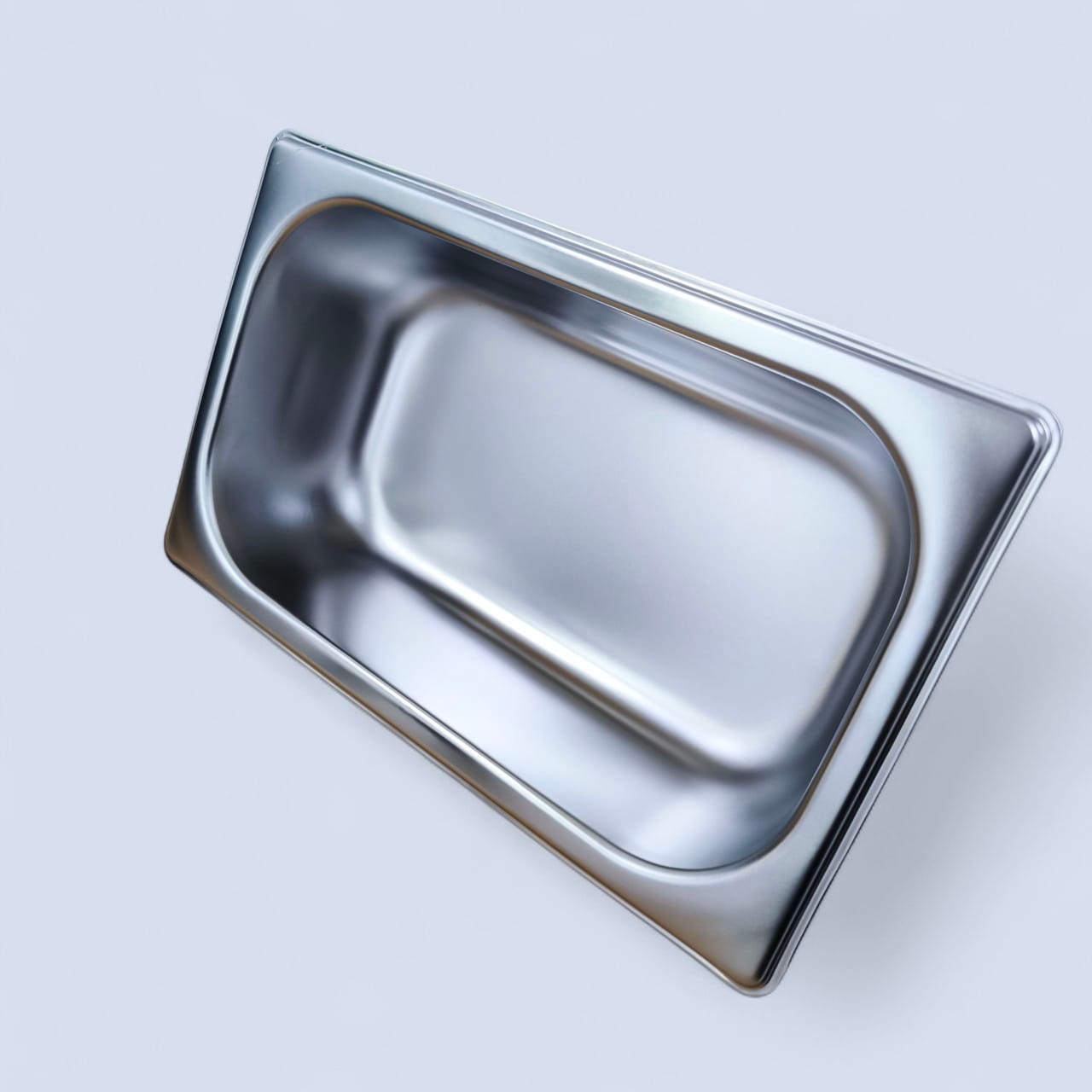 Gambar produk SUPPLE Food Pan Stainless Steel Wadah Makanan Prasmanan dengan Tutup 1/3x10cm - GN-201