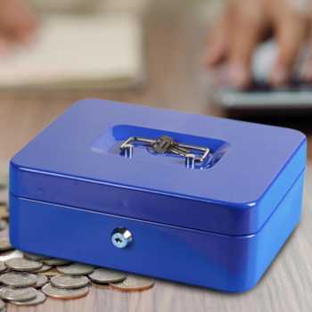 TaffGUARD Kotak Brankas Uang Cash Safebox Key Lock - 300A