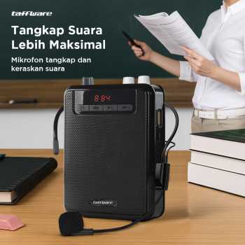 Gambar produk Taffware Megaphone Mikrofon Penguat Suara Tourguide Speaker 125dB - K300