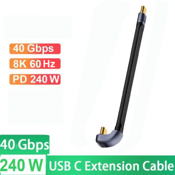 MONROE Kabel USB Type C Flexible Data Cable Fast Charging U-Type 240W - MO2