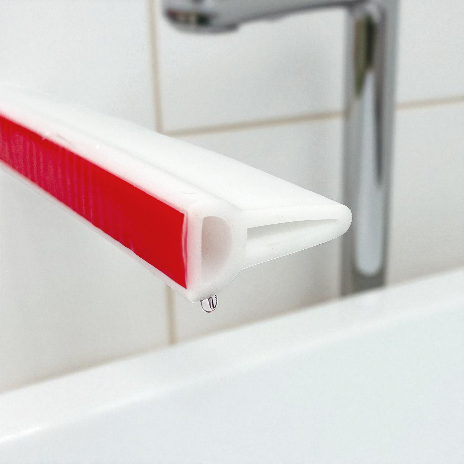 Gambar produk ALEENK Water Stopper Bathroom Wastafel Karet Penahan Air 3cm 1M - AL3CM