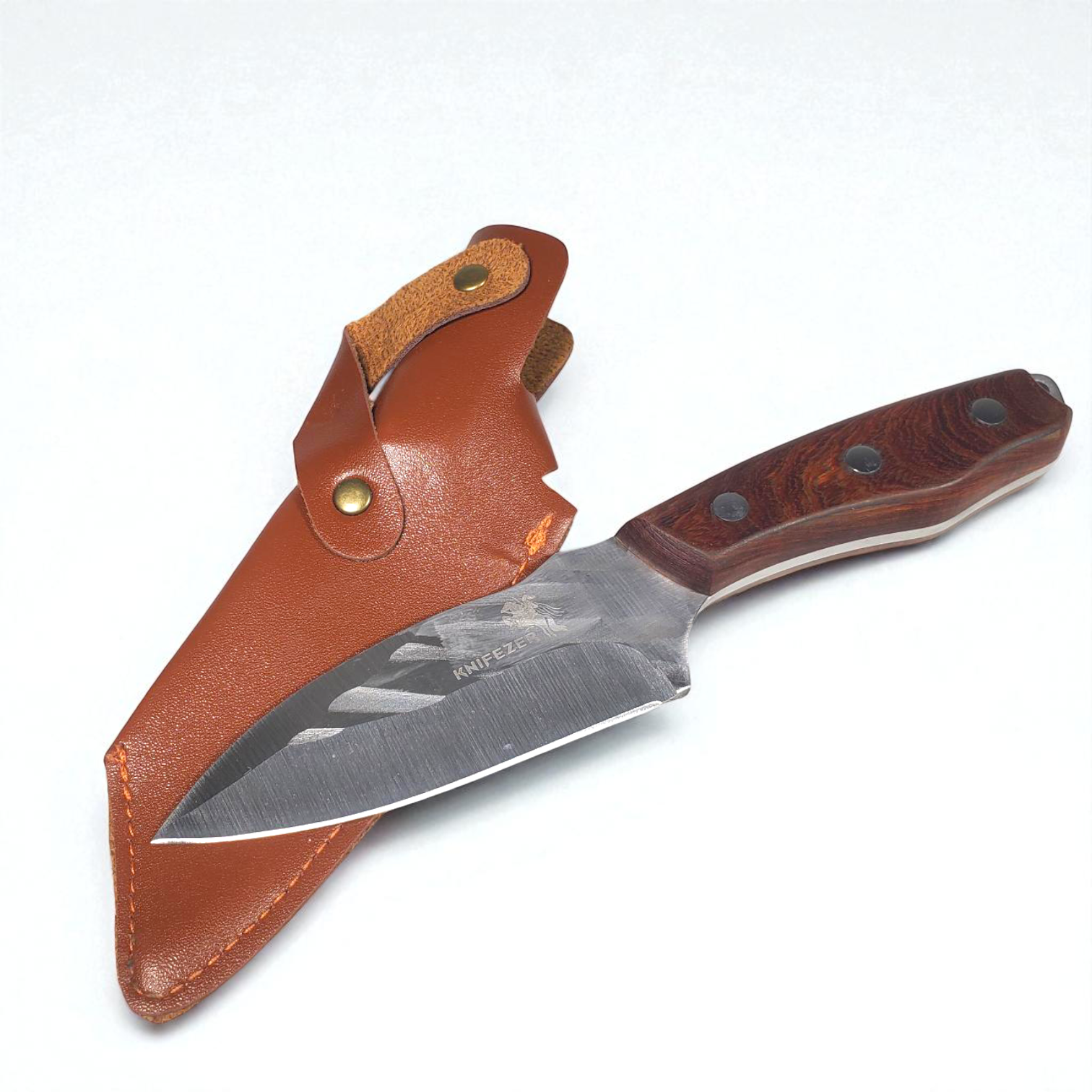 Gambar produk KNIFEZER Pisau Daging Fillet Stainless Steel 4Cr13 Forged Boning Knife - K08