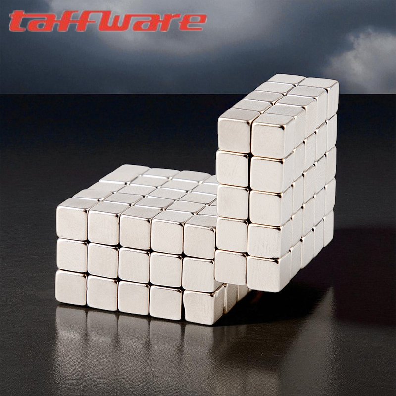 Gambar produk Taffware Strong Neodymium Magnet NdFeB N35 5x5x5mm 20 PCS - F001699