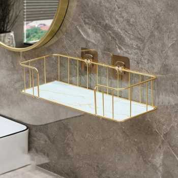 Gambar produk WIZI Rak Gantung Kamar Mandi Bathroom Organizer Wrought Iron Rack Large - W01A