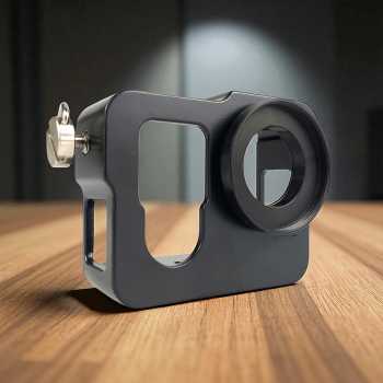 Gambar produk Protective Case for GoPro Hero 4 Aluminium with Lens Cover - XT206