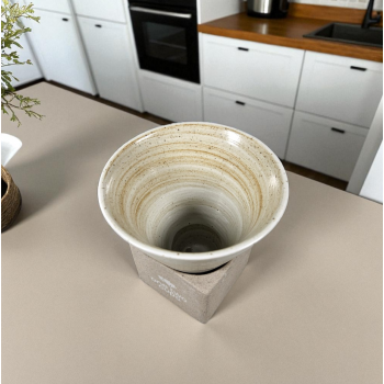 Gambar produk One Two Cups Gelas Keramik Kopi Teh Japanese Cone Shape Cup 100ml - PDQ001