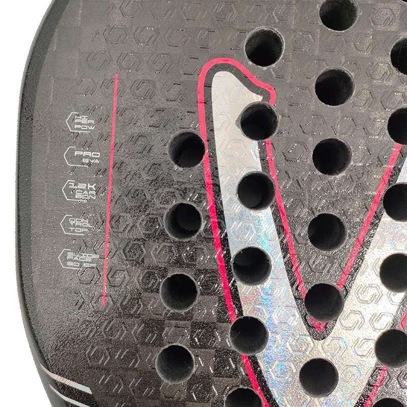 Gambar produk CAMEWIN Raket Padel Teardrop 12K Carbon Fiber 3.8cm Thickness 365g - 5025