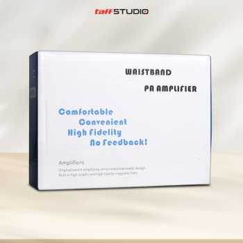 Gambar produk TaffSTUDIO Speaker Pinggang Bluetooth Voice Amplifier 2 Microphone 8W - S25